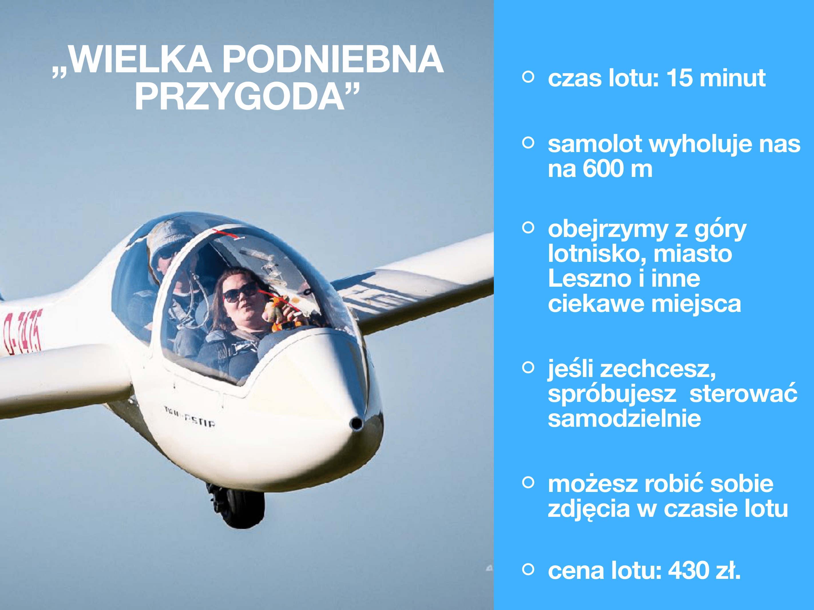 Lot widokowy szybowcem - obrazek 3